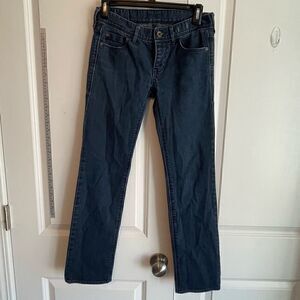 Madewell 26x30 Straight Leg Jeans Dark Wash